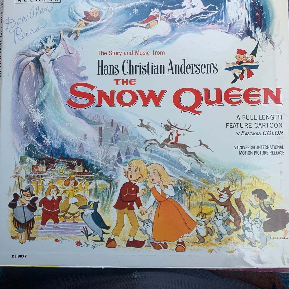 Hans Christian Andersen – The Snow Queen (Story And Music) – Vinyl (LP),1960